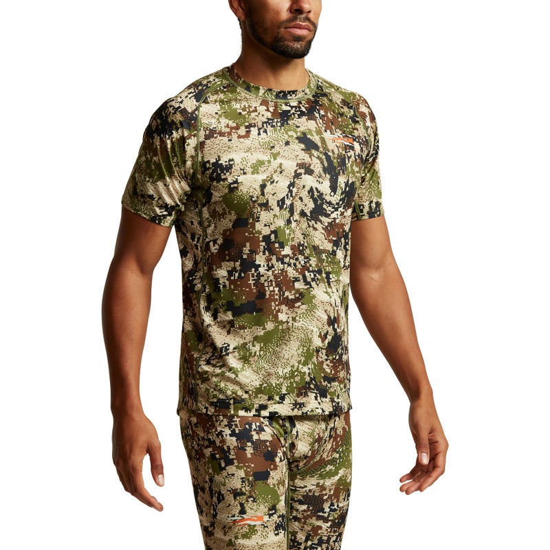 SITKA Core Lightweight Crew SS â€“ Menâ€™s Quick-Dry, Breathable Short Sleeve Baselayer Shirt with PolygieneÂ® Odor Control for All-Season Comfort, Subalpine, Medium - Image 3